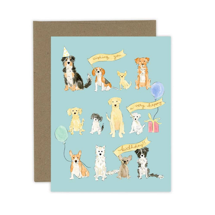 Wishing Happy Birthday Dog Lover Card