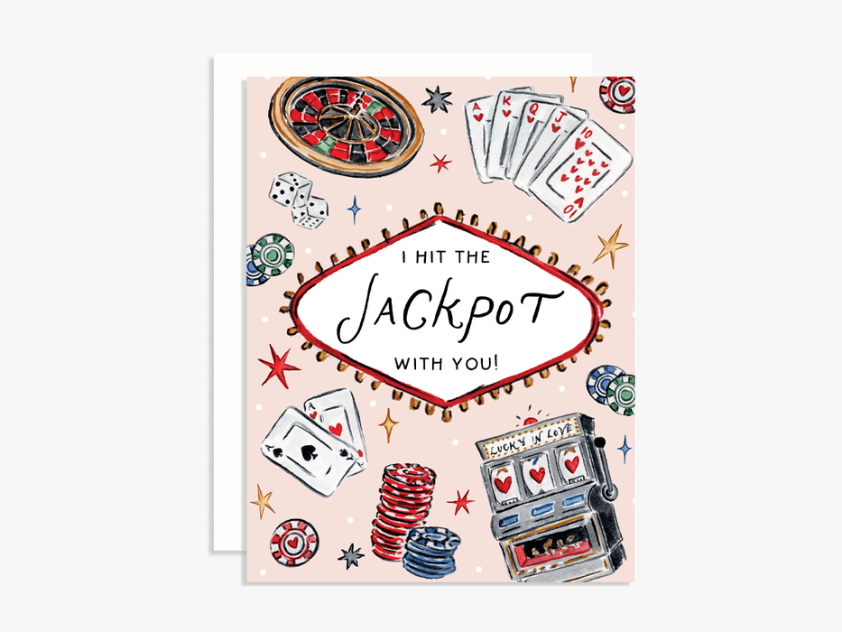 Hit The Jackpot With You Card