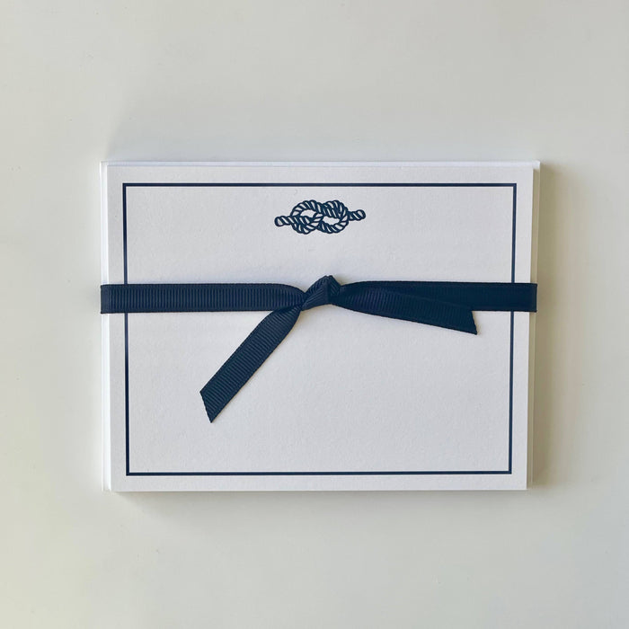 Nautical Knot Flat Note Cards