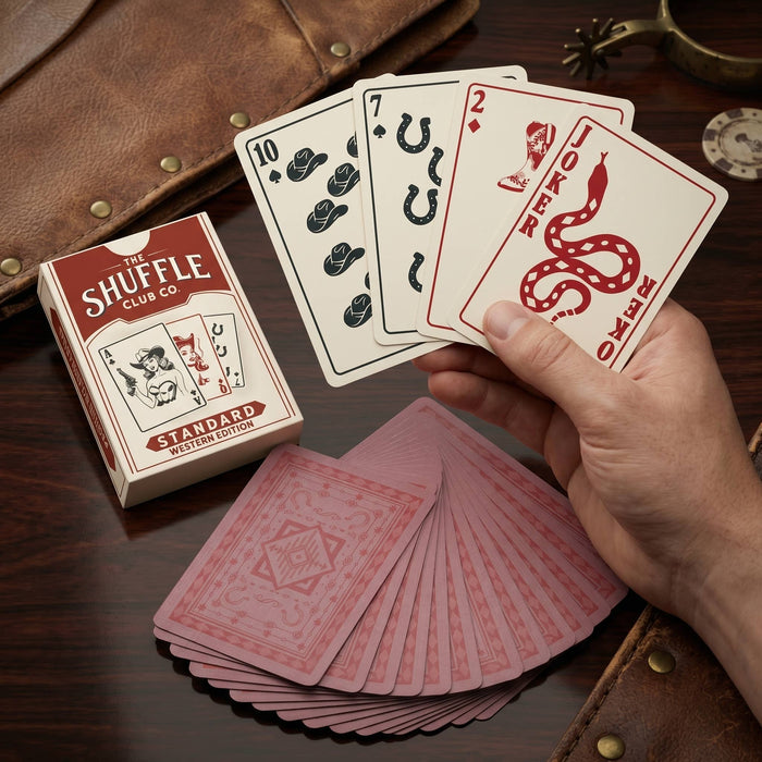 Vintage Cowboy Deck of Playing Cards