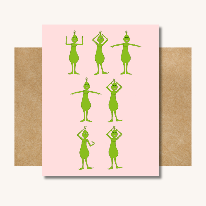 HOT TO GO Grinch Card