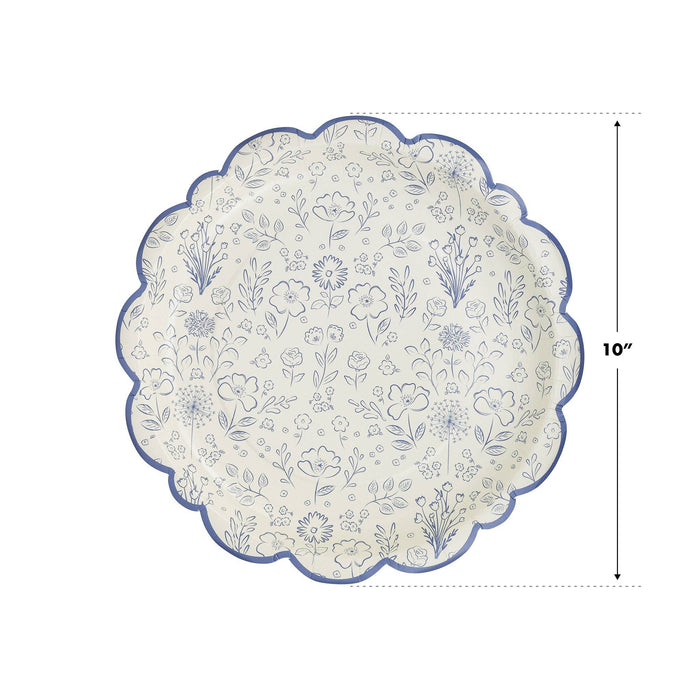 Pembroke Floral 10" Plate