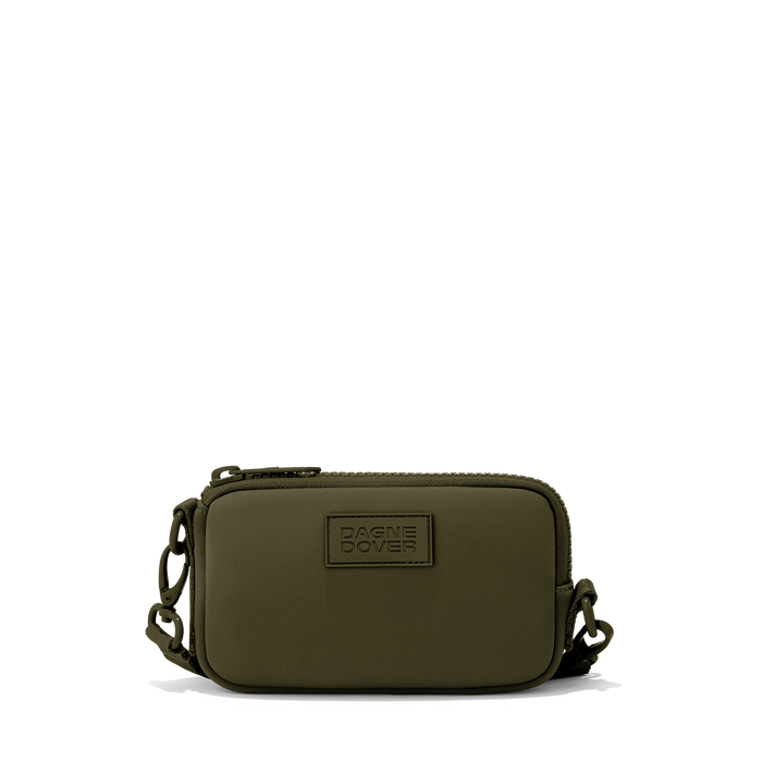 Mara Phone Sling in Dark Moss