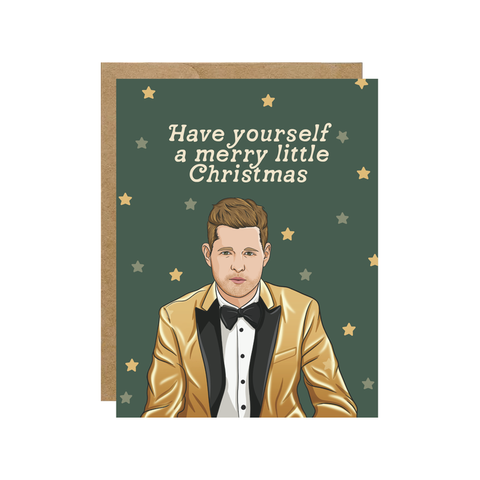 Bublé Pop Culture Christmas Card