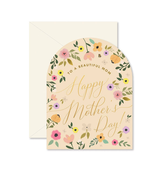 Arch Beautiful Mother's Day Floral Card