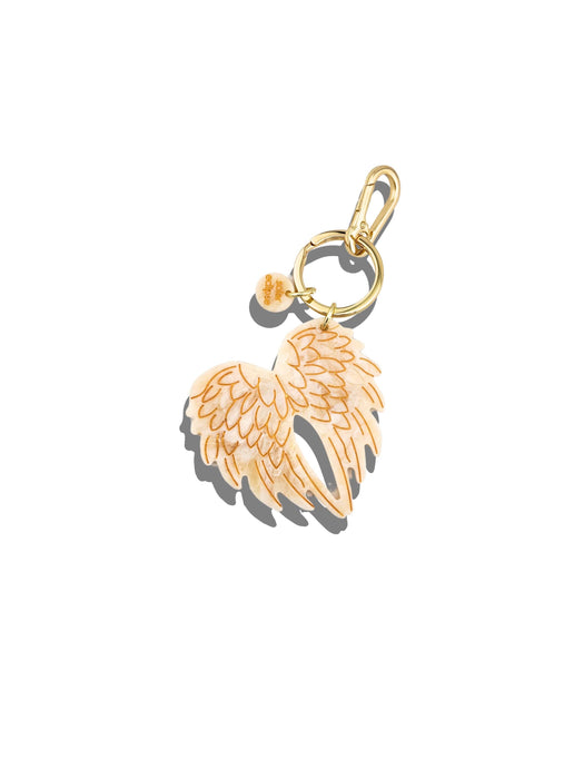 Angel Wings Bag Charm + Keychain