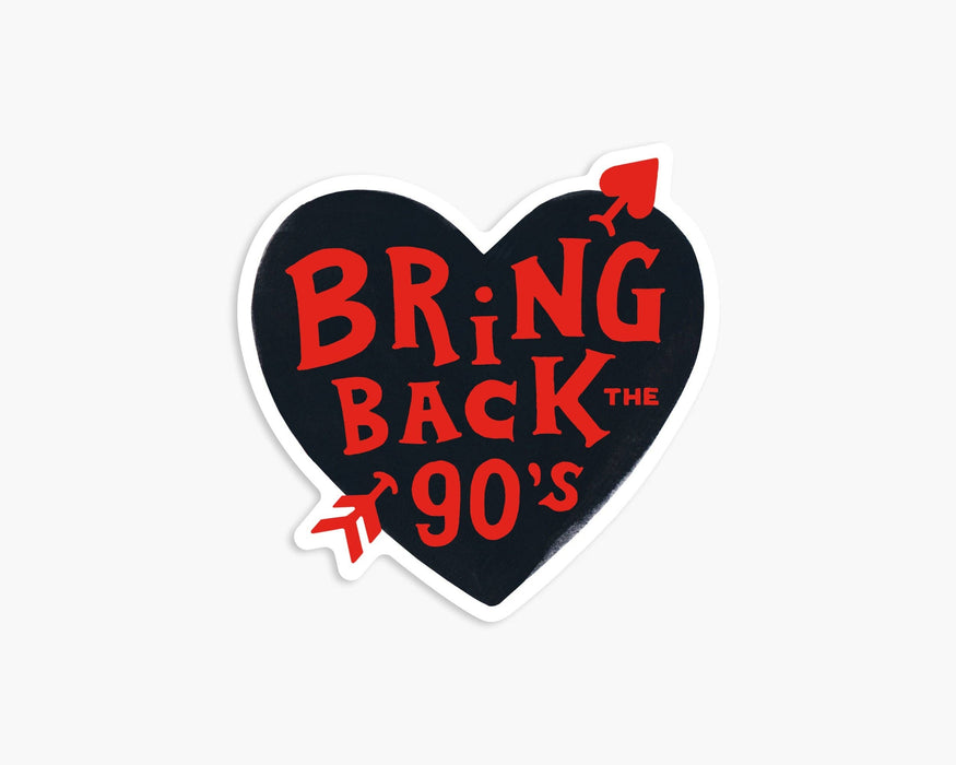 Bring Back the 90s Sticker
