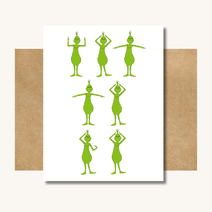 HOT TO GO Grinch Card