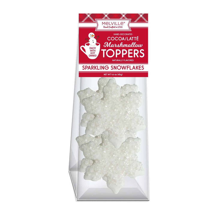 Crystal Snowflake Marshmallows