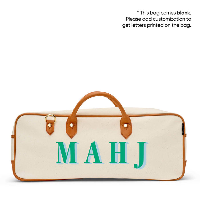 Margo Natural Mahjong Tote