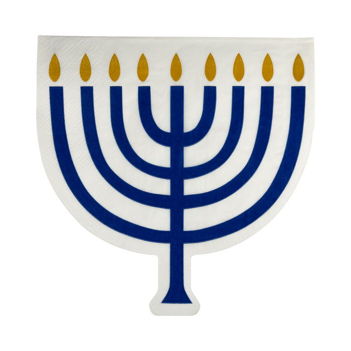 Menorah Luncheon Napkin