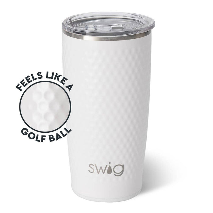 White Golf Ball Tumbler (22oz)
