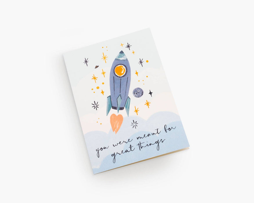 Rocket Meant for Great Things Card