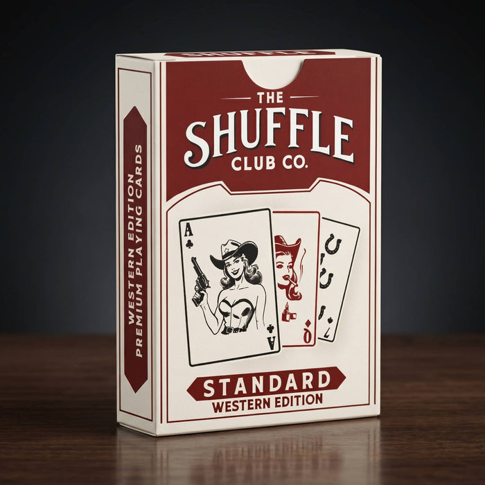 Vintage Cowboy Deck of Playing Cards
