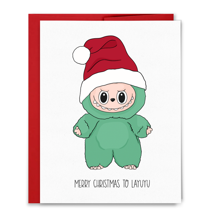 Merry Christmas to Lafufu Card