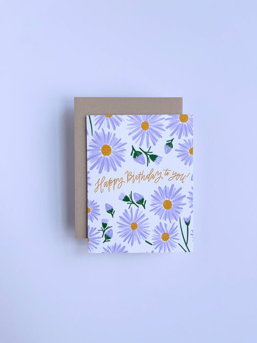 Daisy Birthday Card