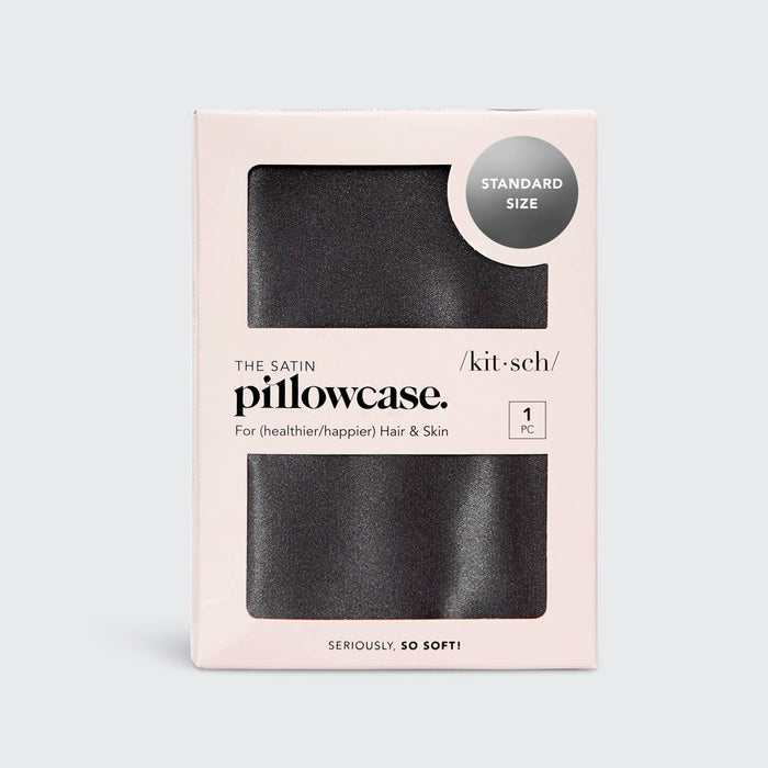 Satin Pillowcase | Charcoal