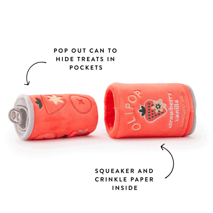 OLIPOP x TFD Straw Vanilla Interactive Dog Toy