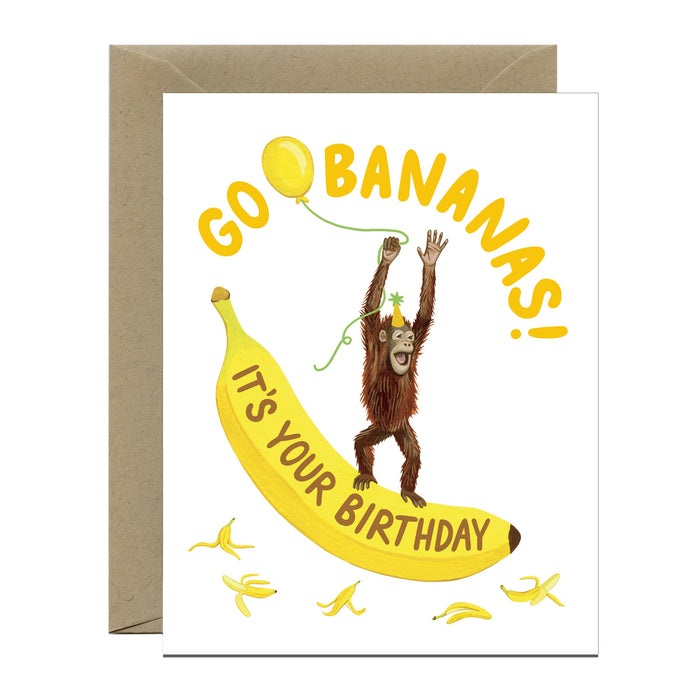 Orangutan Banana Card