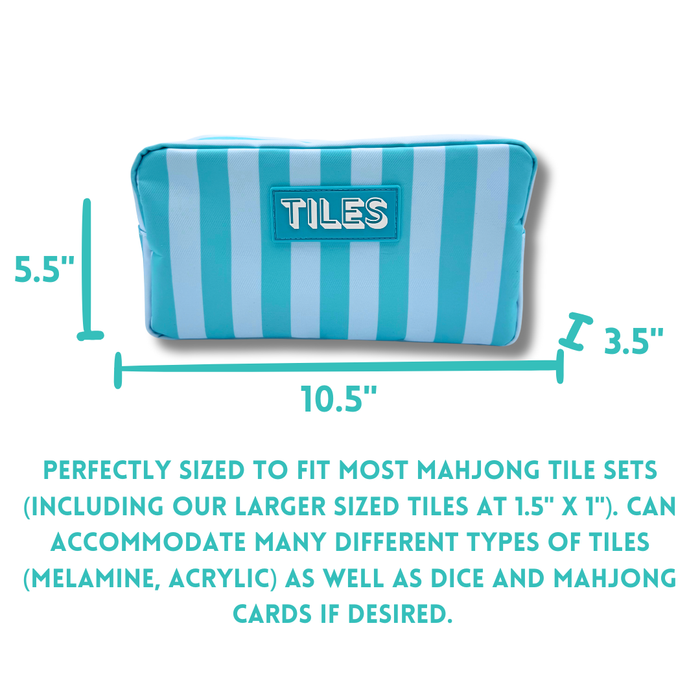 Premium Mahjong Tile Bag |  Green