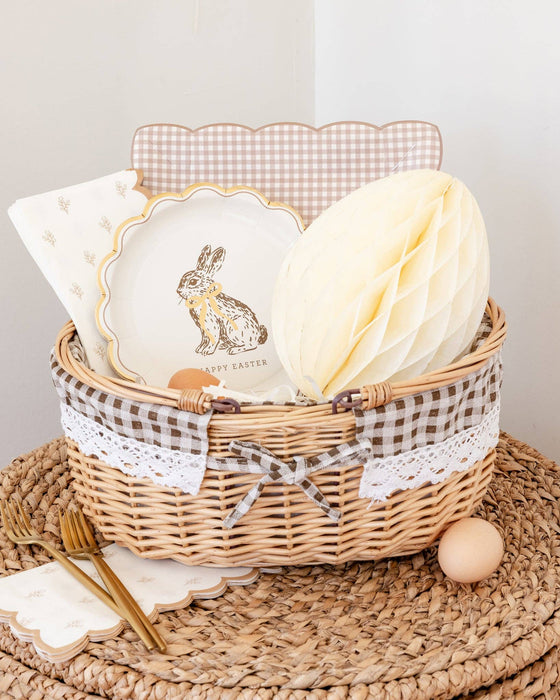 Cottontail Floral Dinner Napkin