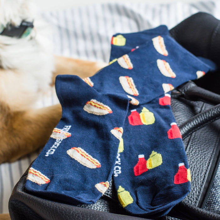 Mustard, Ketchup & Hot Dog Men's Socks