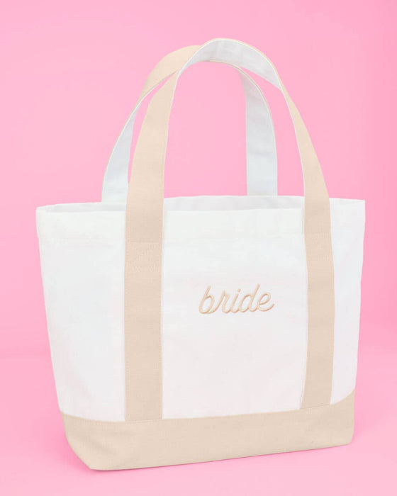 Bride Boat Tote Bag