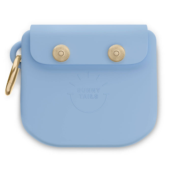 Lg Malibu Blue Dog Treat Pouch