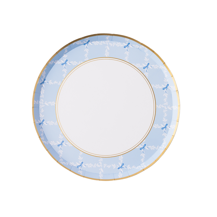 SKY BLUE TRELLIS SMALL PLATES