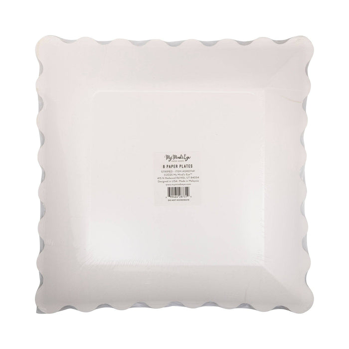 Striped Grad 11" Plate