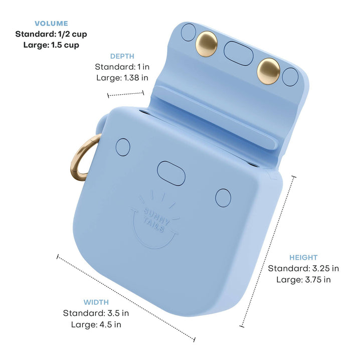 Malibu Blue Dog Treat Pouch