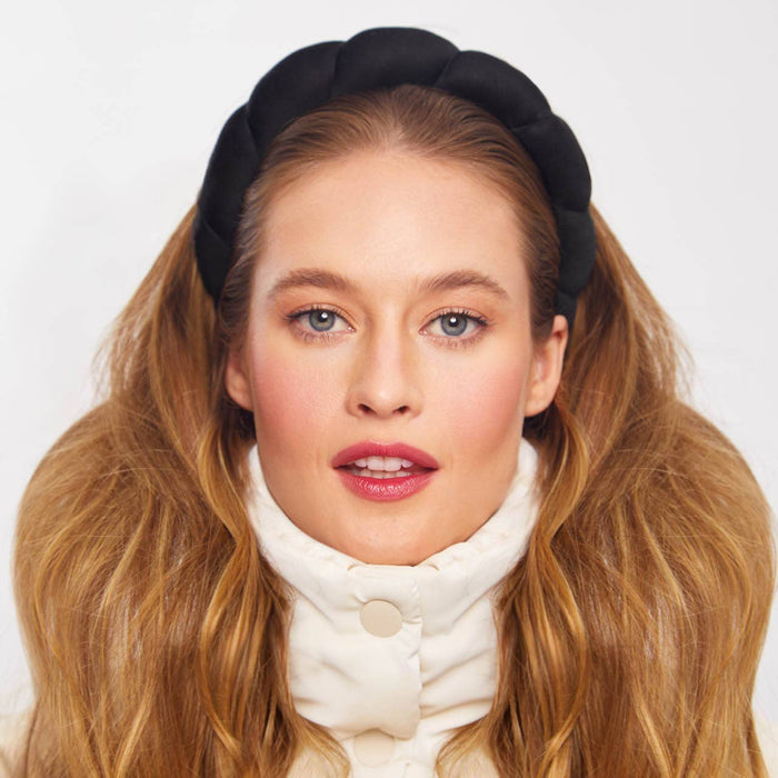 Black Puffy Headband