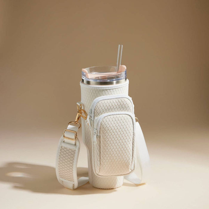 Scuba Sling Tumbler Bag | Ivory