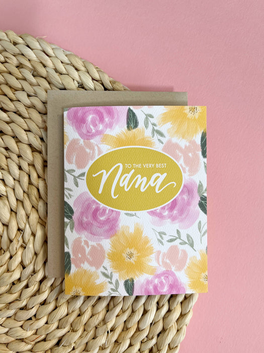 To the Best Nana Card