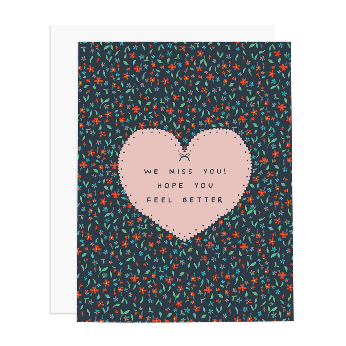 Petals Feel Better Card
