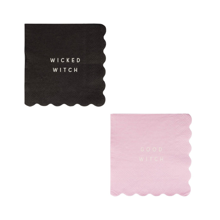 Good Witch Bad Witch Cocktail Napkins