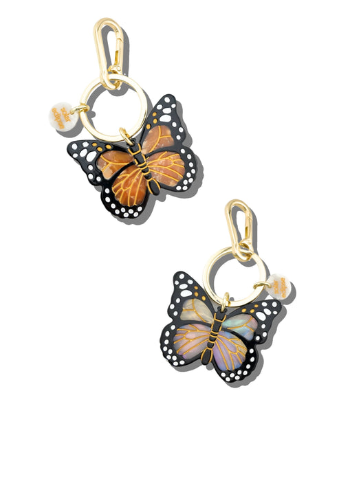 Monarch Butterfly Bag Charm/Keychain