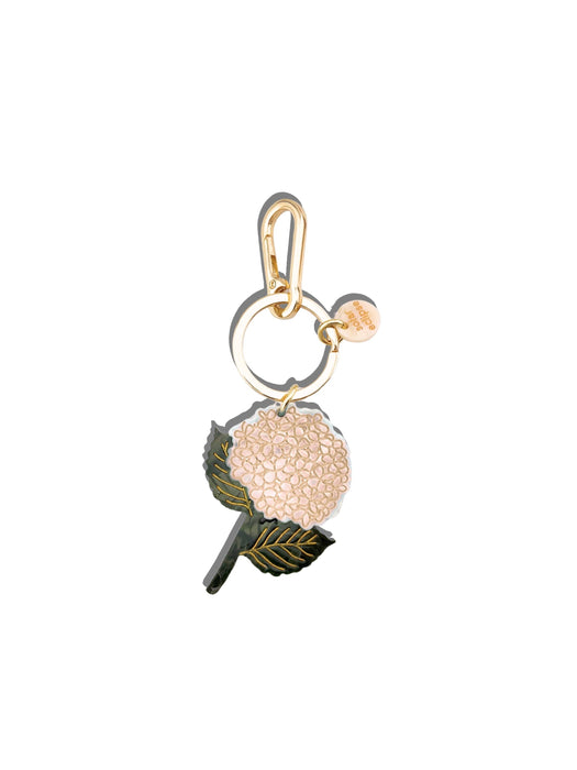 Hydrangea Bag Charm + Keychain