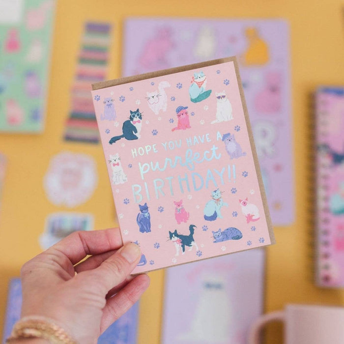 Hope You Have a Purrfect Birthday Card