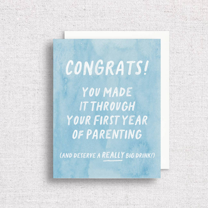 First Year of Parenting Card