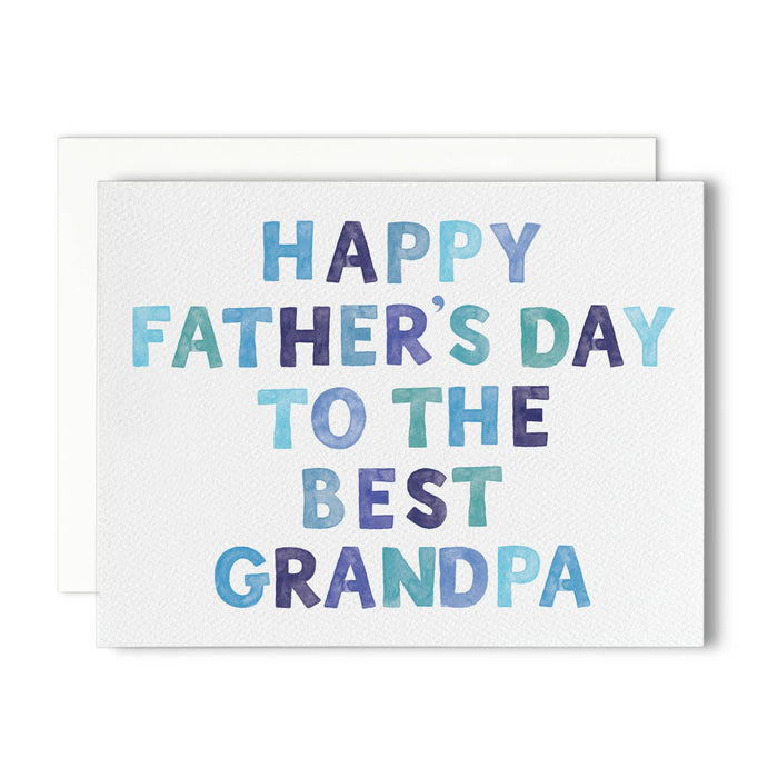 Best Grandpa Father's Day Card