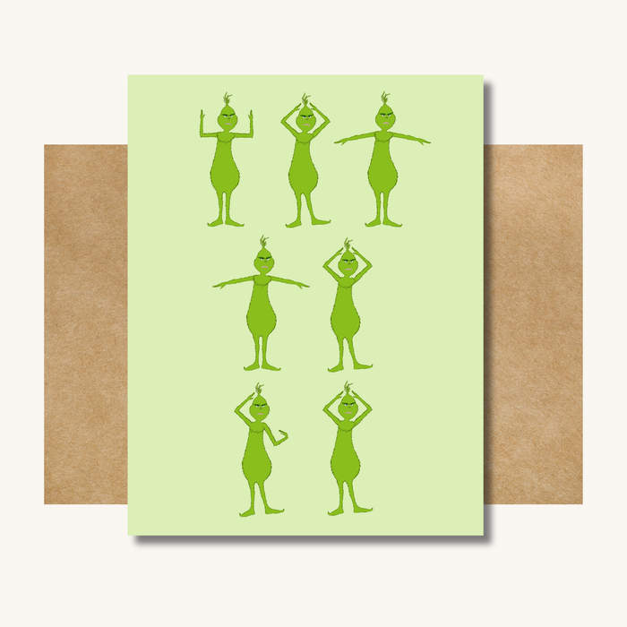 HOT TO GO Grinch Card