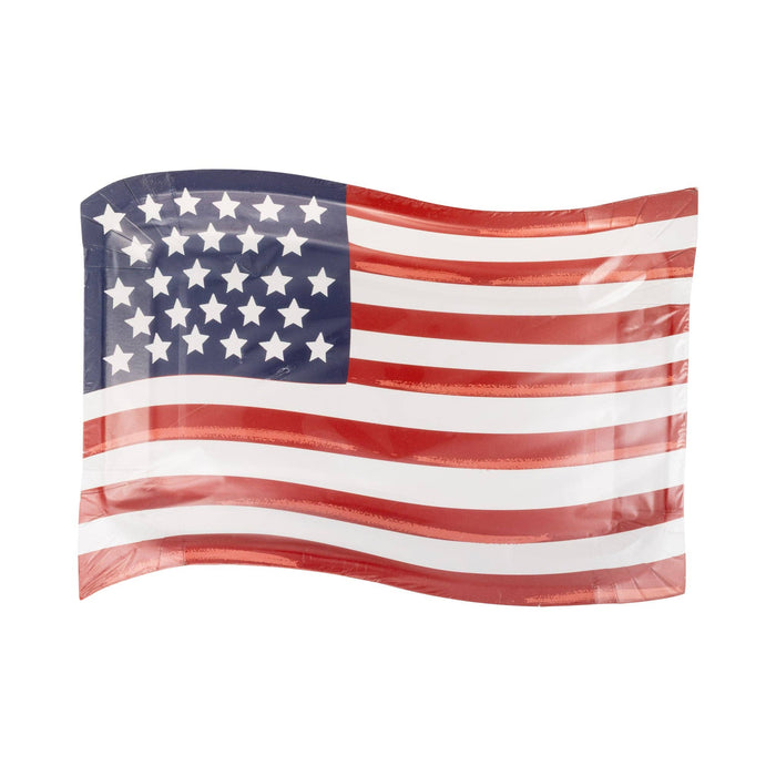 Wavy Flag Plate