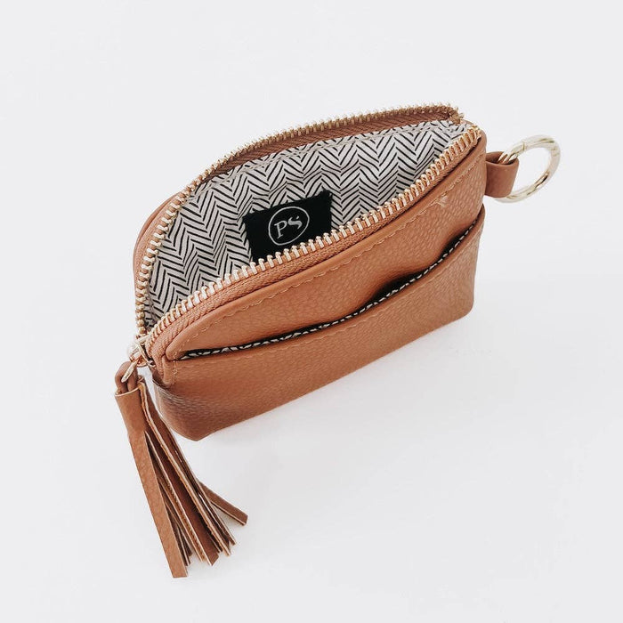 Paris Card Wallet | Woven Black