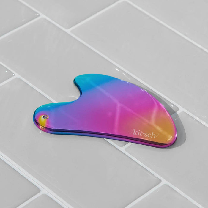 Stainless Steel Gua Sha | Iridescent