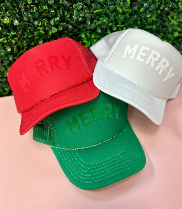Green Merry Trucker Hat