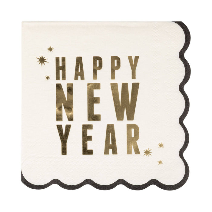 Happy New Year Cocktail Napkin