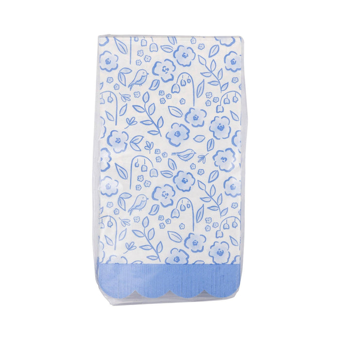 Floral Scatter Fringe Guest Towel