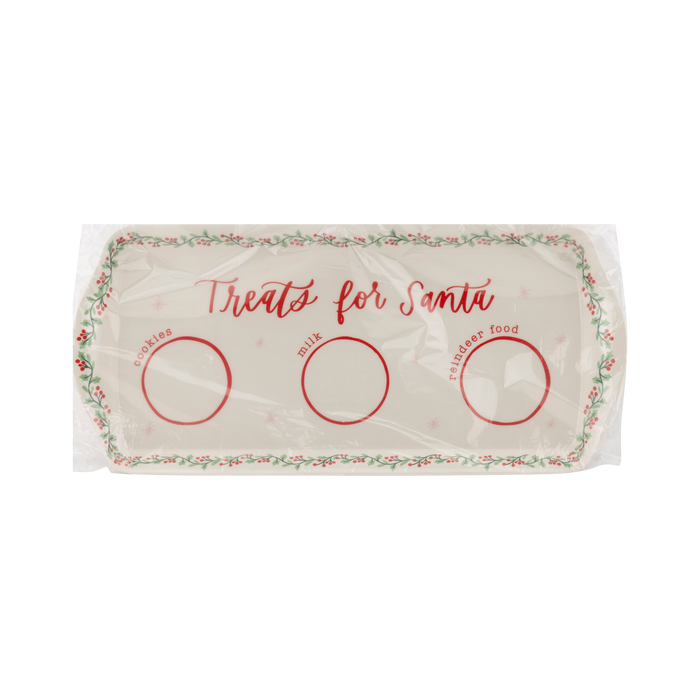 Treats for Santa Cookie Tray