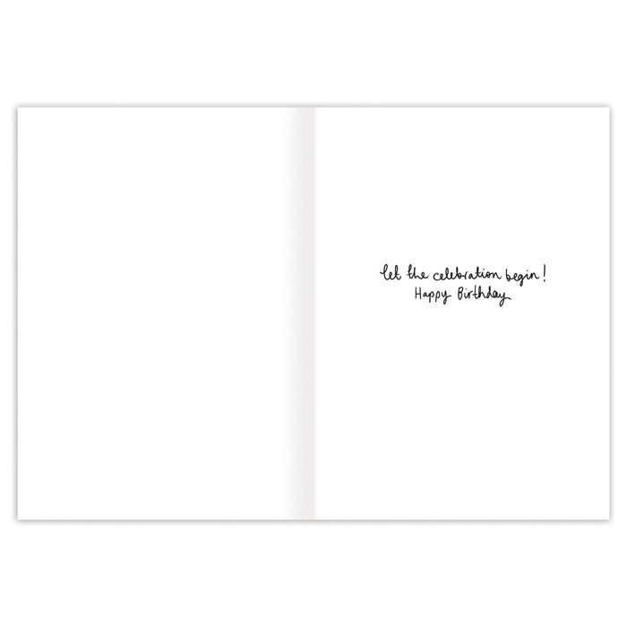 Big Birthday Love Festive Card